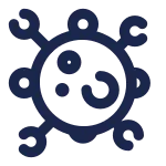 Virus SVG Icon